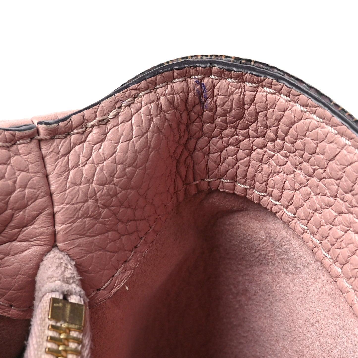 Damier Ebene Cuir Taurillon Brittany Magnolia