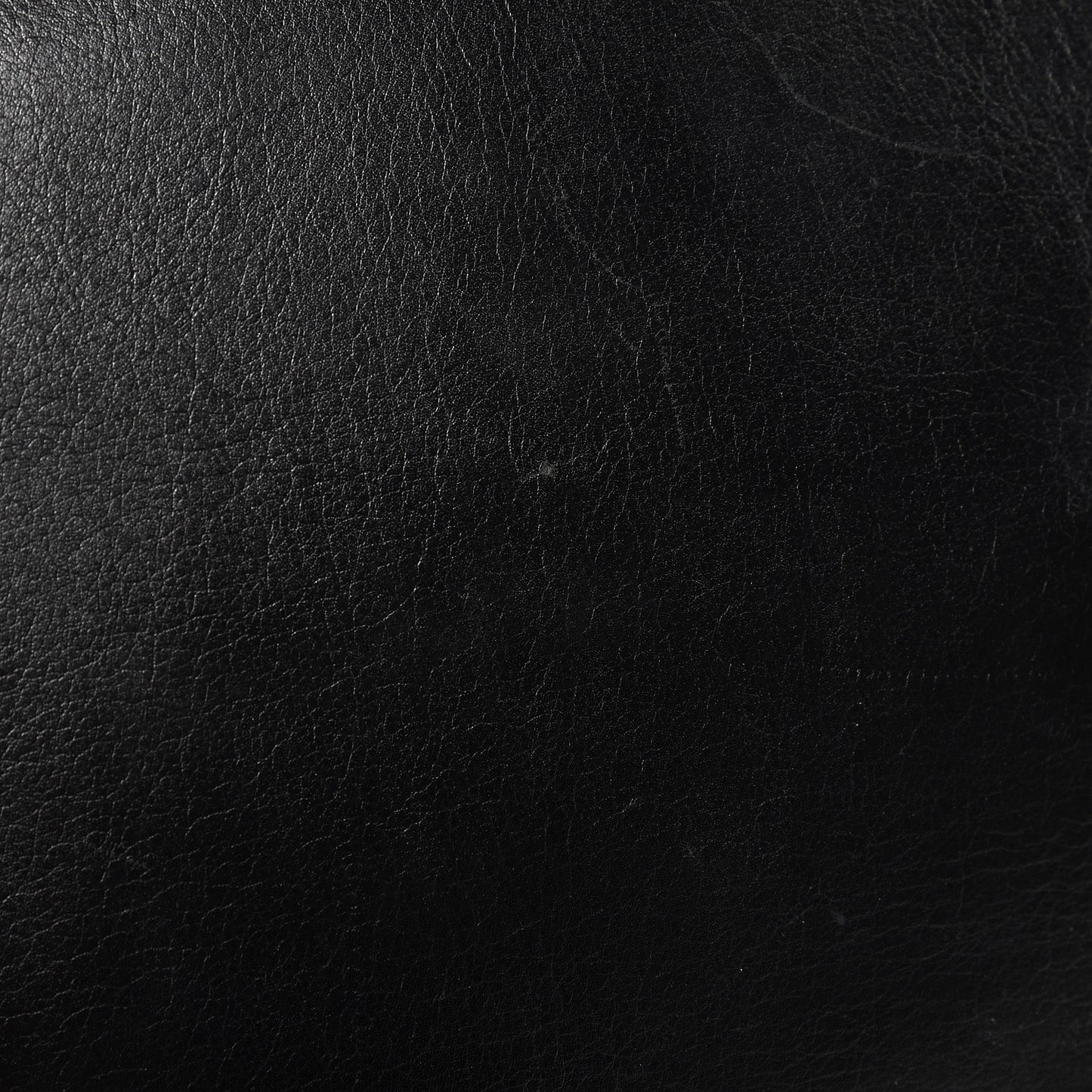 Calfskin Stitched Duffel Bag Black