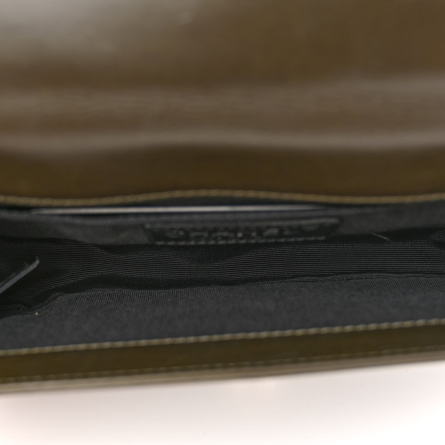 Chanel Glazed Calfskin Small Boy Flap Dark Green 6 of 10