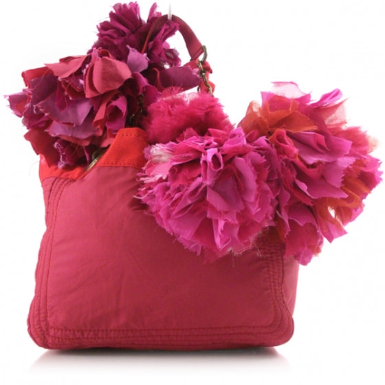 Lanvin Nylon Rose Bag Fuschia 1 of 8