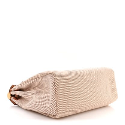 Hermes Vache Hunter Criss Viking Herbag Zip Retourne 31 PM Ecru Beige Naturel 5 of 11