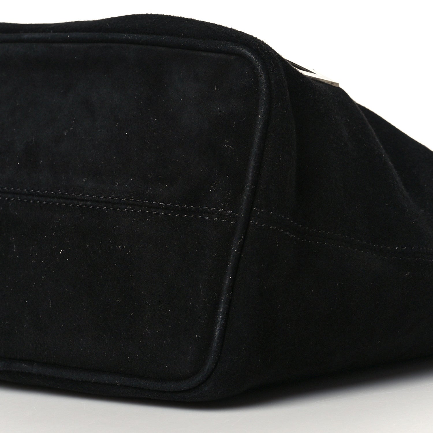 Fendi Suede Hobo Black 9 of 9