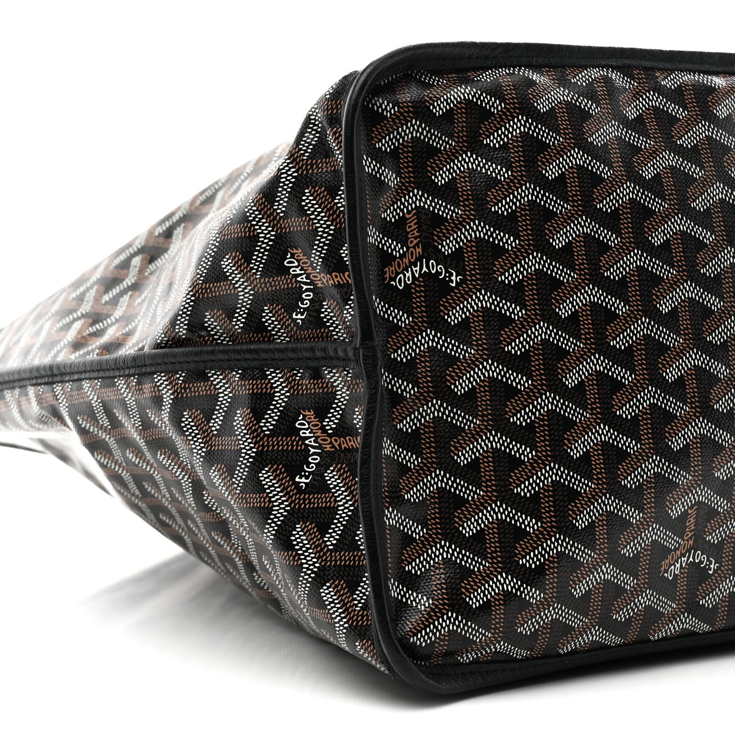 Goyardine Reversible Anjou GM Black