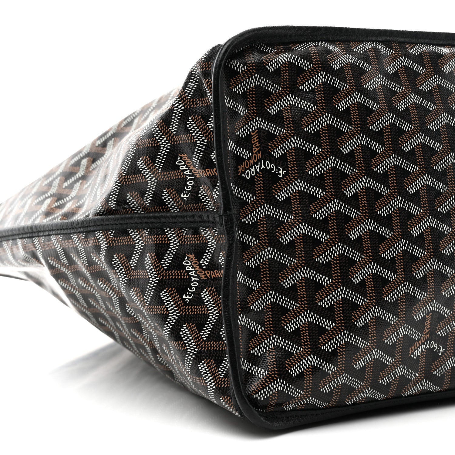 Goyard Goyardine Reversible Anjou GM Black 14 of 17