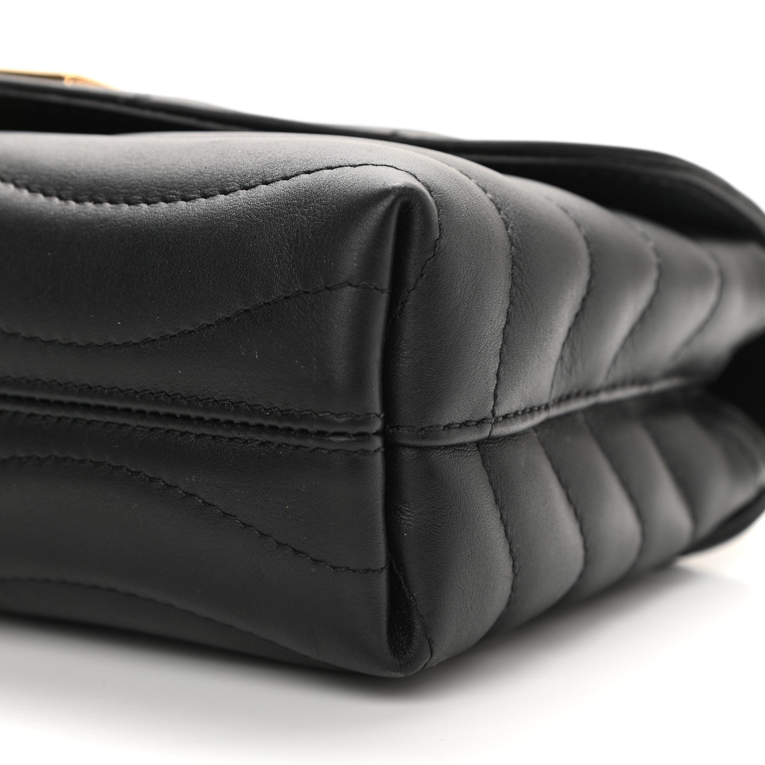 Louis Vuitton Calfskin LV New Wave Chain Bag Black 9 of 9