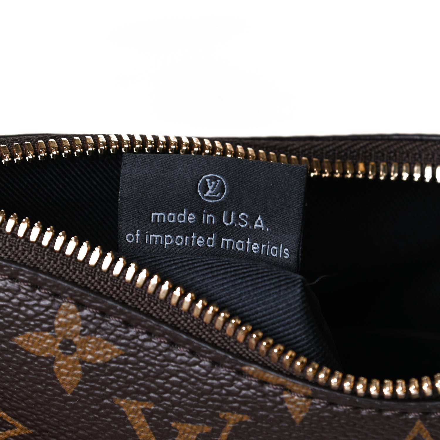 Louis Vuitton Monogram Odeon PM Black 7 of 13