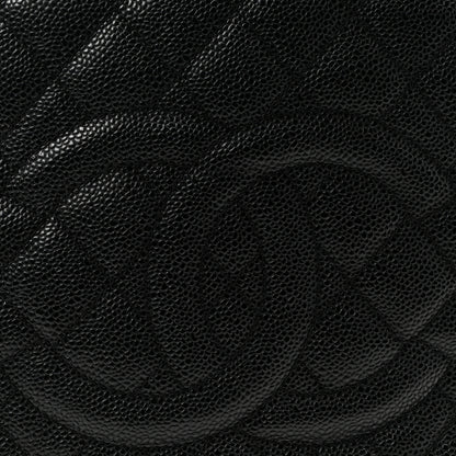 Chanel Caviar Quilted Grand Shopping Tote GST Black 8 of 10