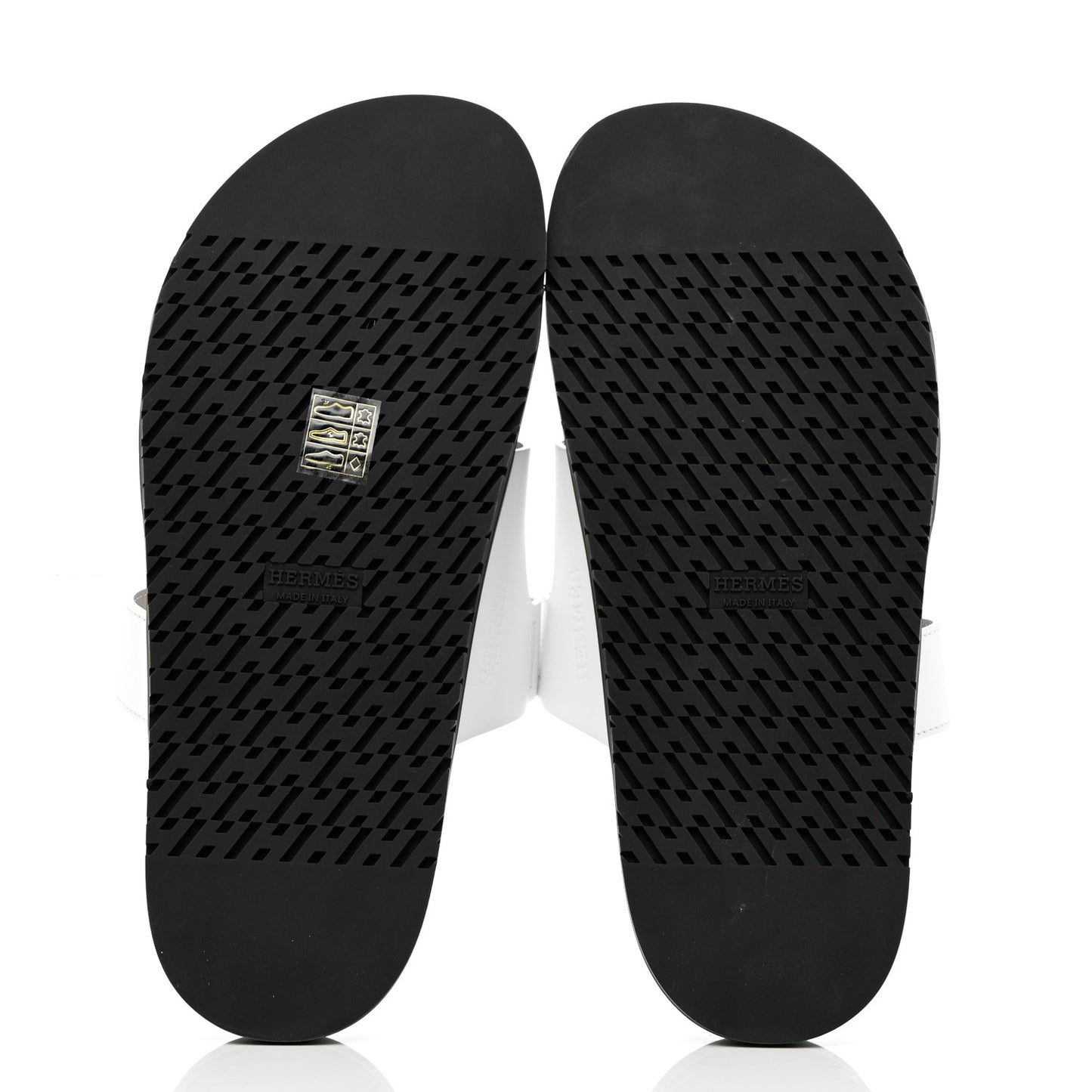 Calfskin Womens Chypre Sandals 40 White