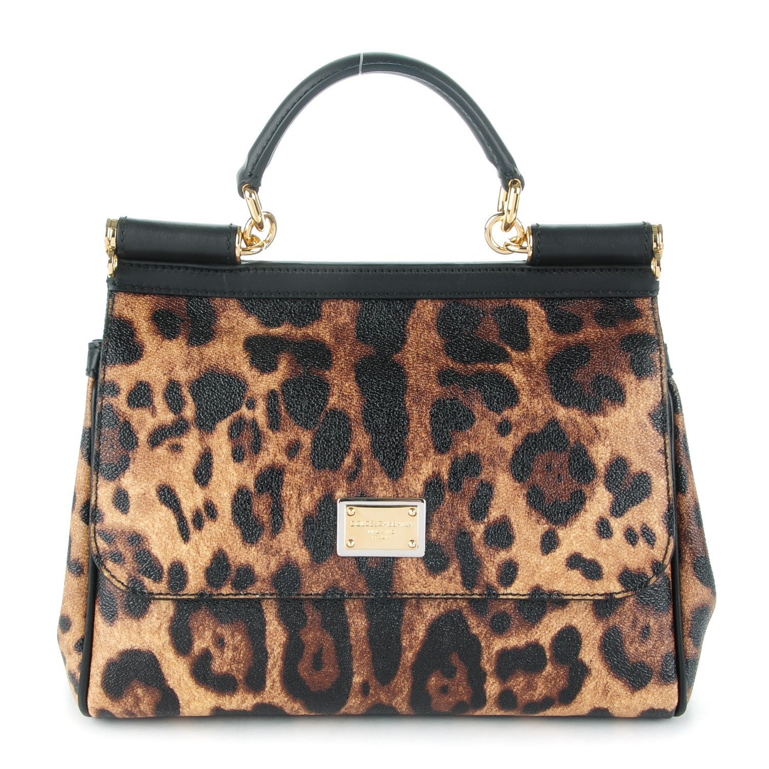 Dolce & Gabbana Leo Crepe Miss Sicily Satchel Naturale 1 of 6