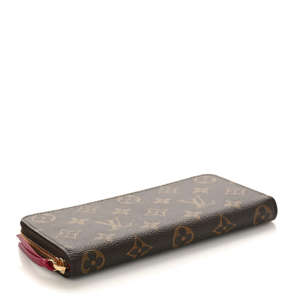 Louis Vuitton Monogram Clemence Wallet Fuchsia 4 of 9