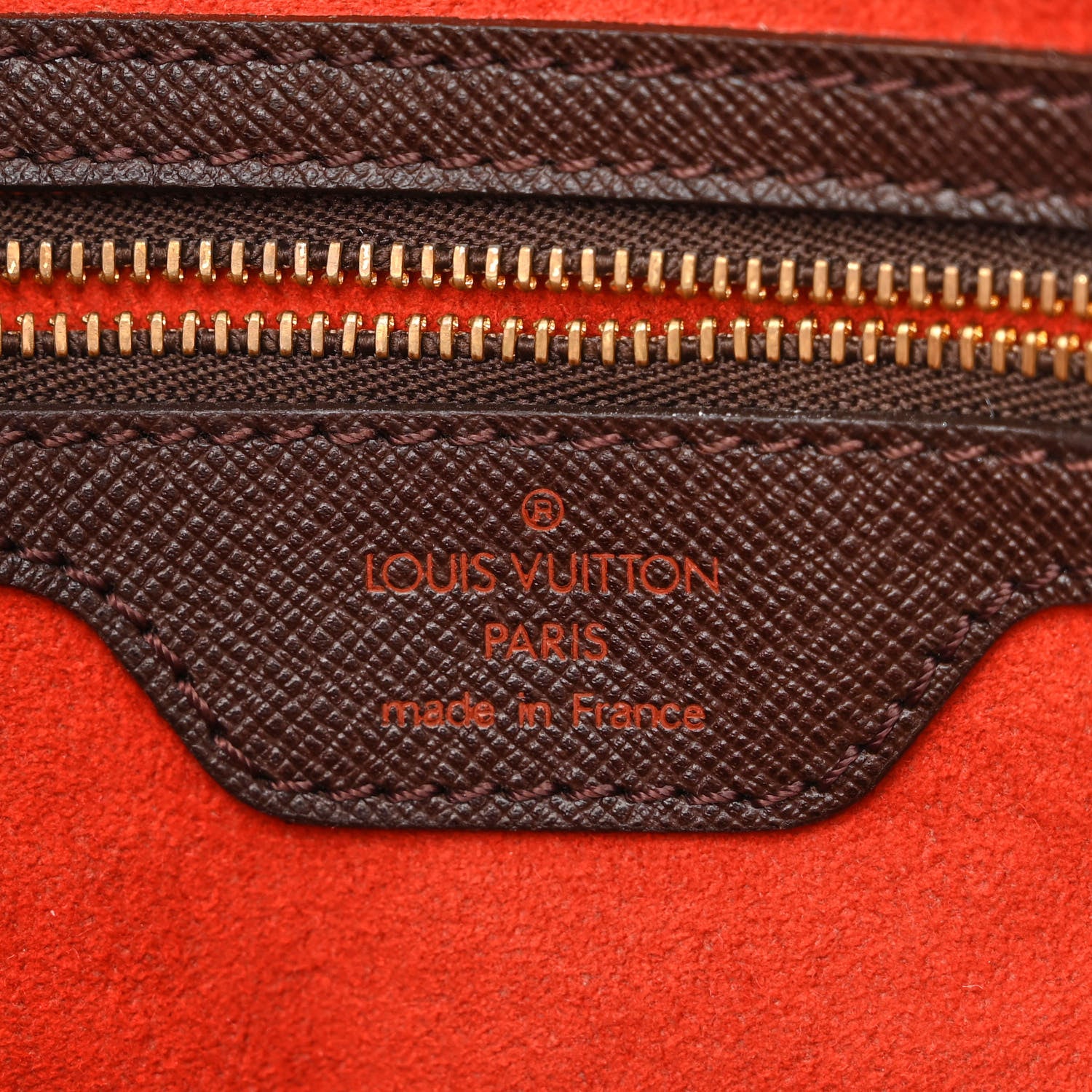 Louis Vuitton Damier Ebene Marais Bucket 23 6 of 10