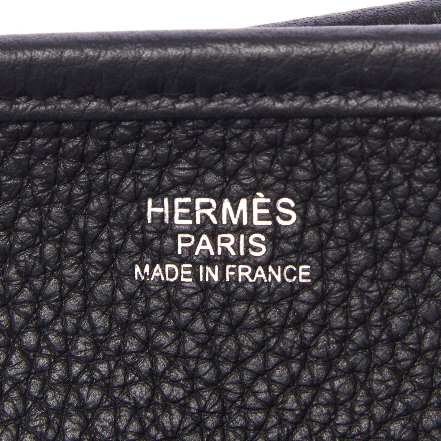 Hermes Taurillon Clemence Evelyne III PM Black 7 of 8