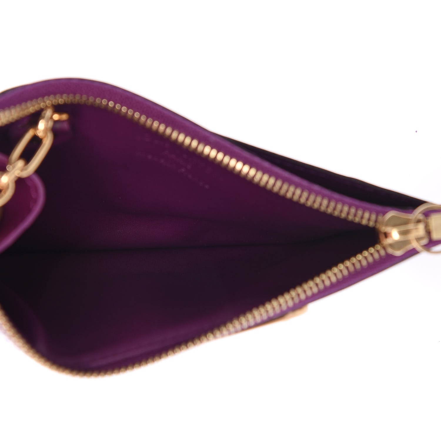 Louis Vuitton Vernis Key Pouch Amethyste 5 of 7