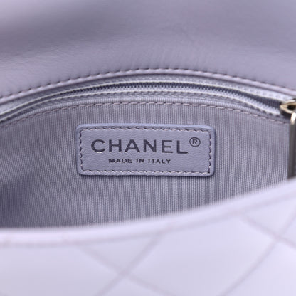 Chanel Lambskin Quilted Mini My Perfect Flap Light Purple 6 of 11