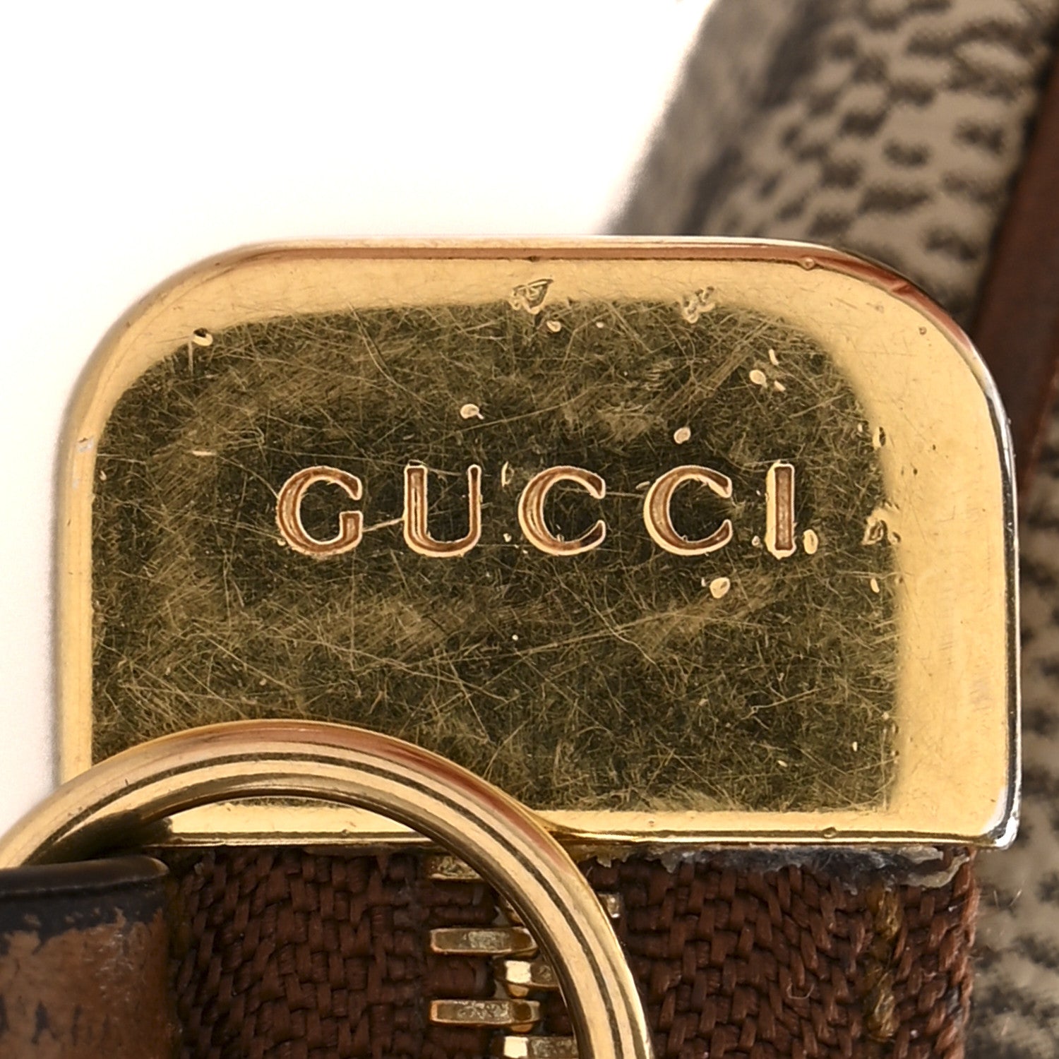 Gucci GG Supreme Monogram Key Case Brown 8 of 9