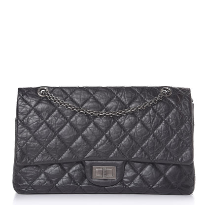 Chanel Aged Calfskin Quilted 2.55 Reissue 227 Flap Black 1 of 10