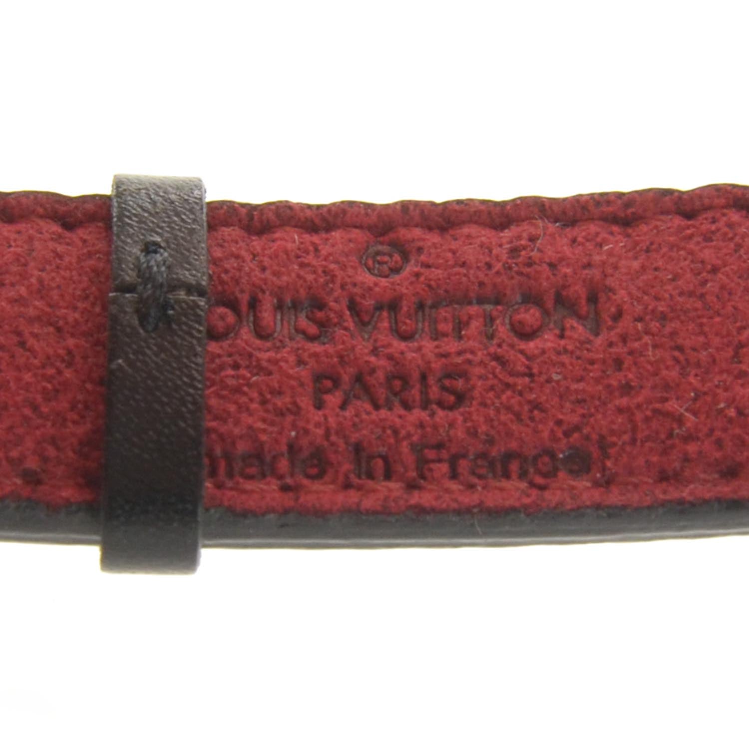 Louis Vuitton Mat Monogram Wish Bracelet Black 5 of 6