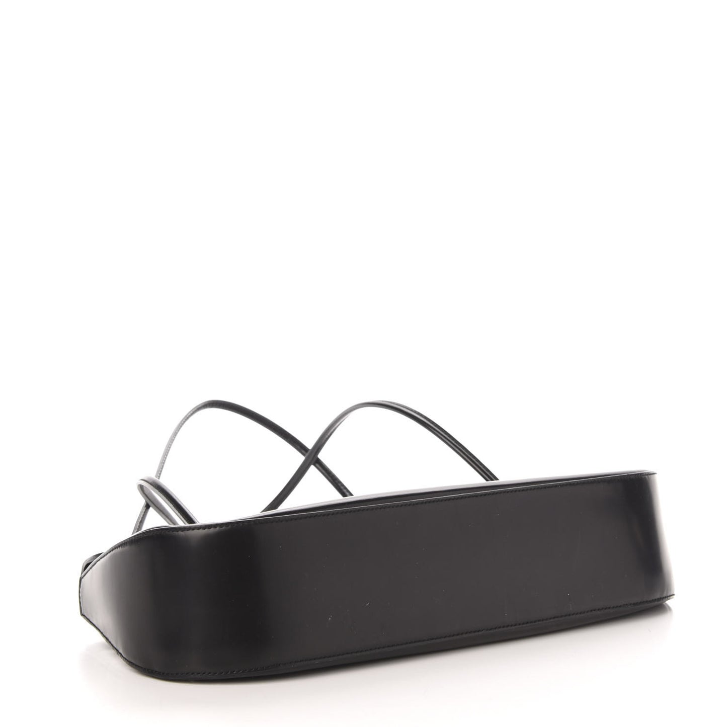 Spazzolato Chic Shoulder Bag Black