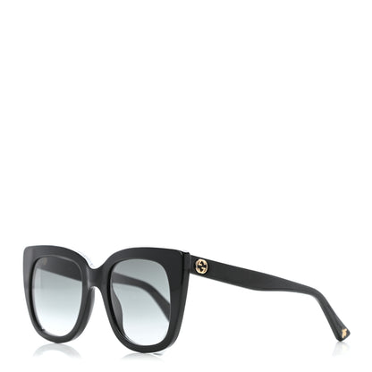Gucci Acetate Cat Eye GG0163/S Sunglasses Black 1 of 7