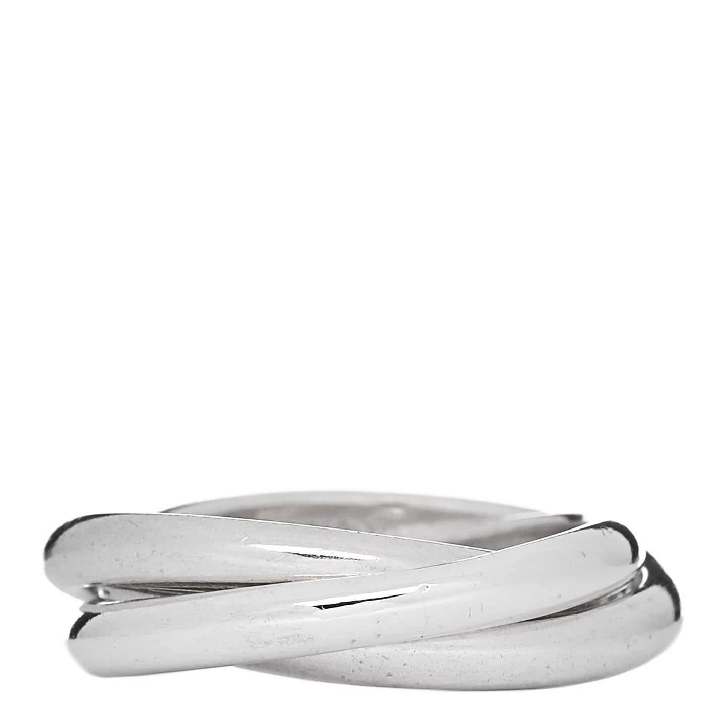 Sterling Silver Interlocking Ring 53 6.5