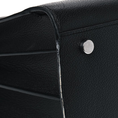 Saint Laurent Grained Calfskin Small Sac De Jour Black 9 of 10