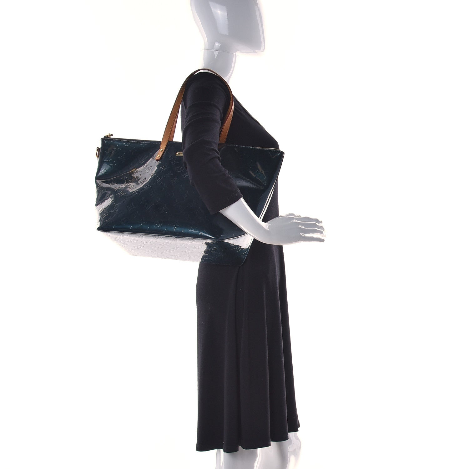 Louis Vuitton Vernis Bellevue GM Blue Nuit 2 of 9