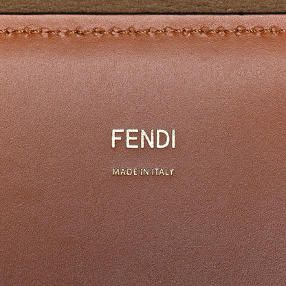 Fendi Vitello King Plexiglass Medium Fendi Sunshine Shopper Tote Cuoio 6 of 13