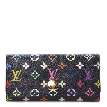 Louis Vuitton Monogram Multicolor Multicles 4 Key Holder Black Grenade 1 of 7