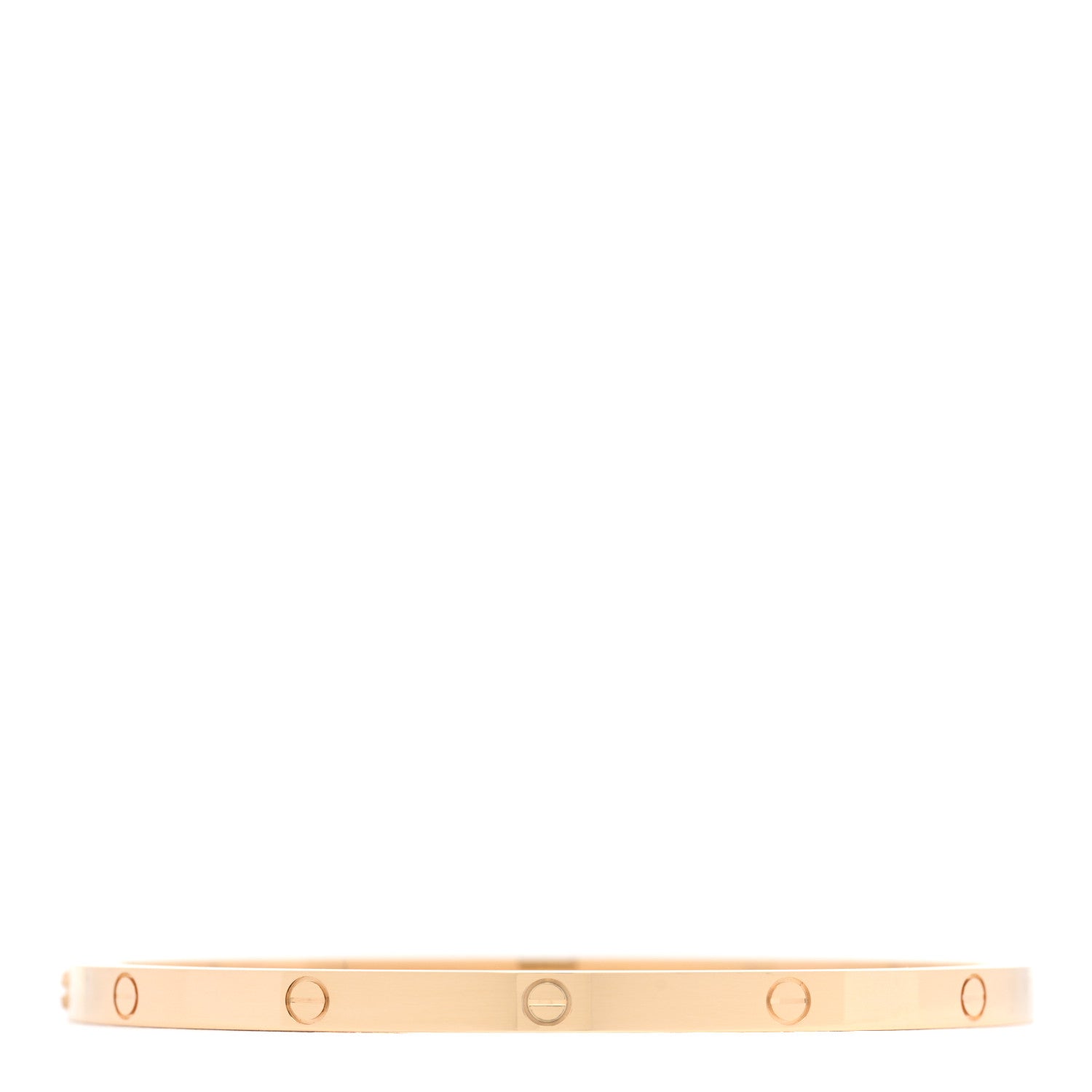 Cartier 18K Yellow Gold Small LOVE Bracelet 17 2 of 3