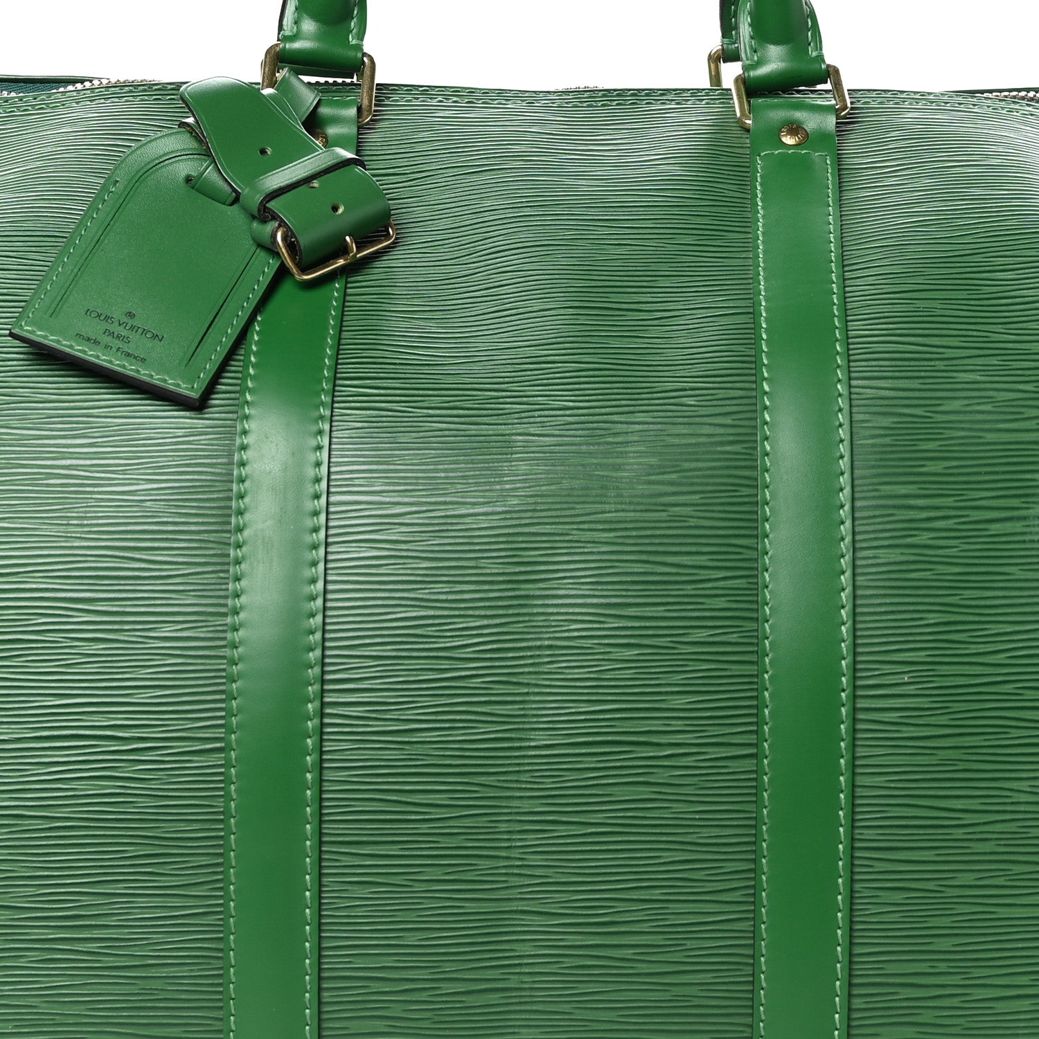 Louis Vuitton Epi Keepall 55 Borneo 7 of 11