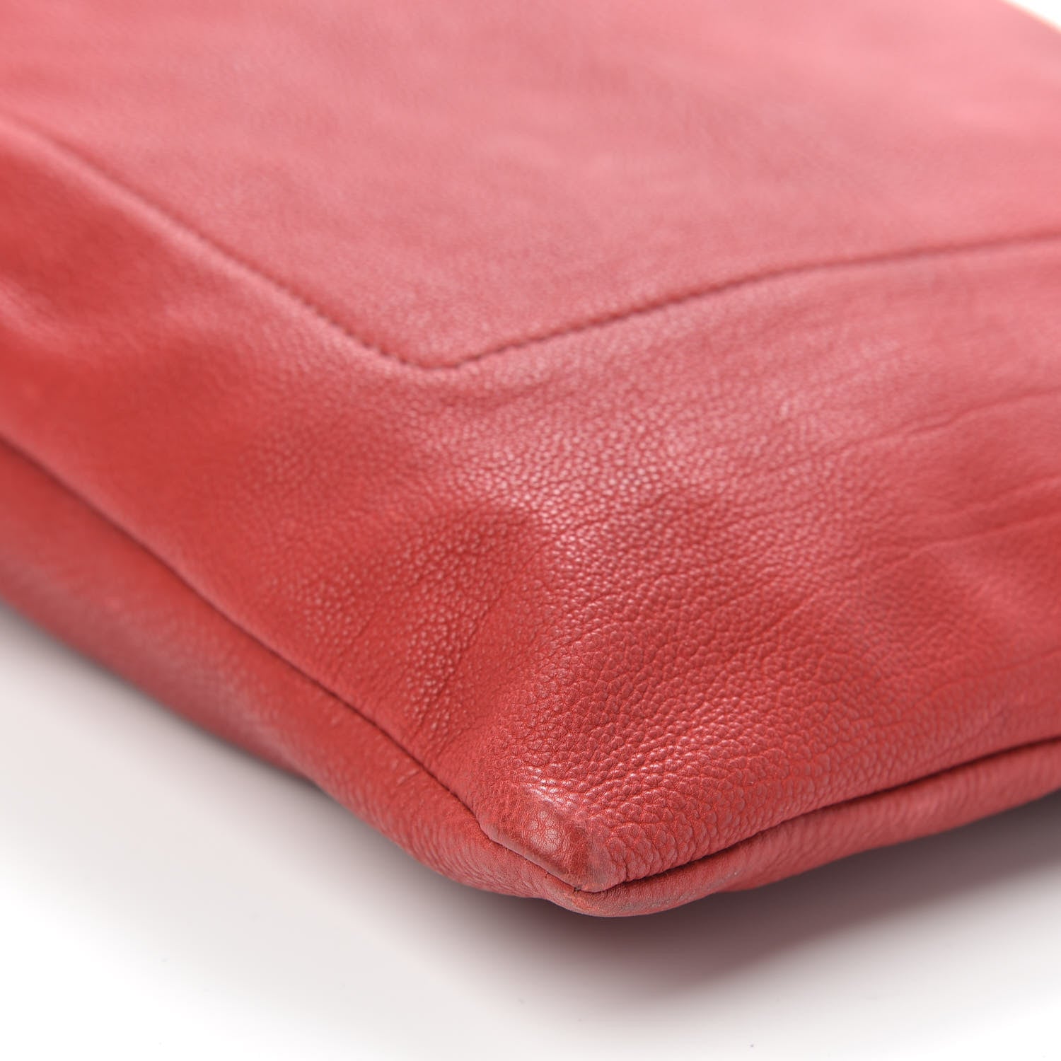 Burberry Prorsum Calfskin Drawstring Baby Duffle Red 6 of 10