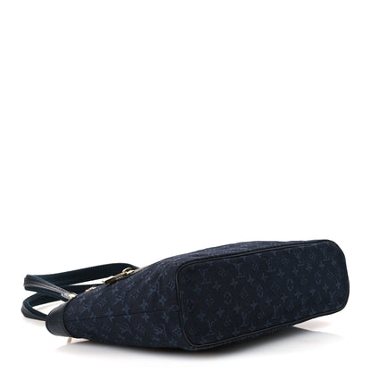Louis Vuitton Mini Monogram Lucille PM Blue 3 of 10