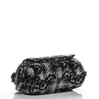 Chanel Tweed Lambskin Paris NY Camera Bag Black 4 of 7