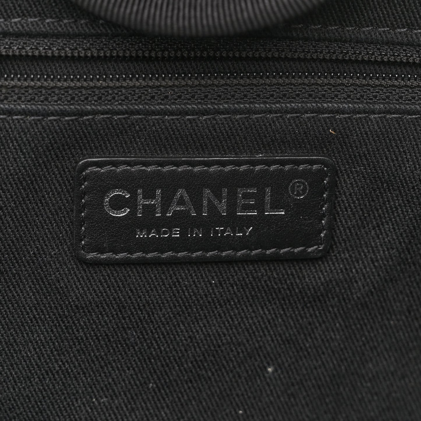 Mixed Fibers Large Deauville Tote Black