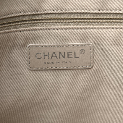 Chanel Caviar Stitched CC Pocket Tote White 6 of 11