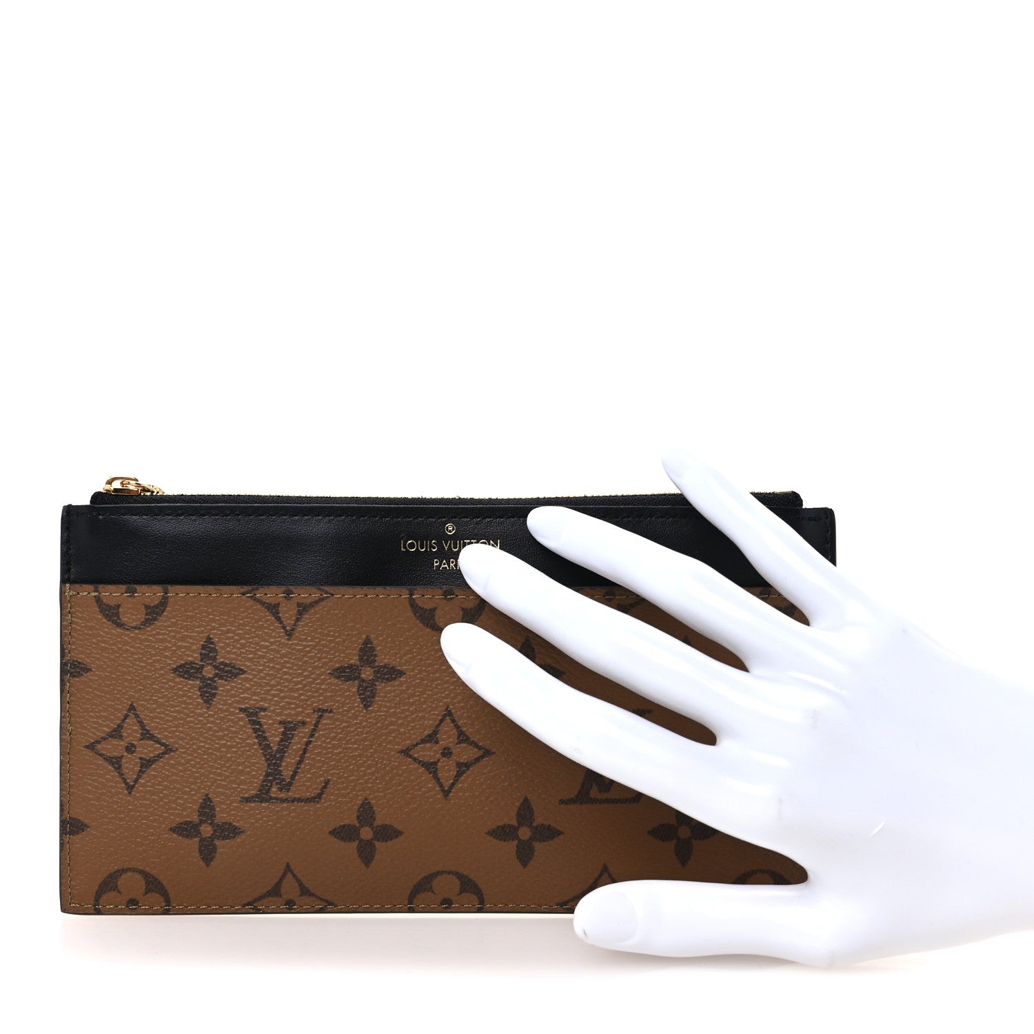 Louis Vuitton Reverse Monogram Slim Purse 2 of 8