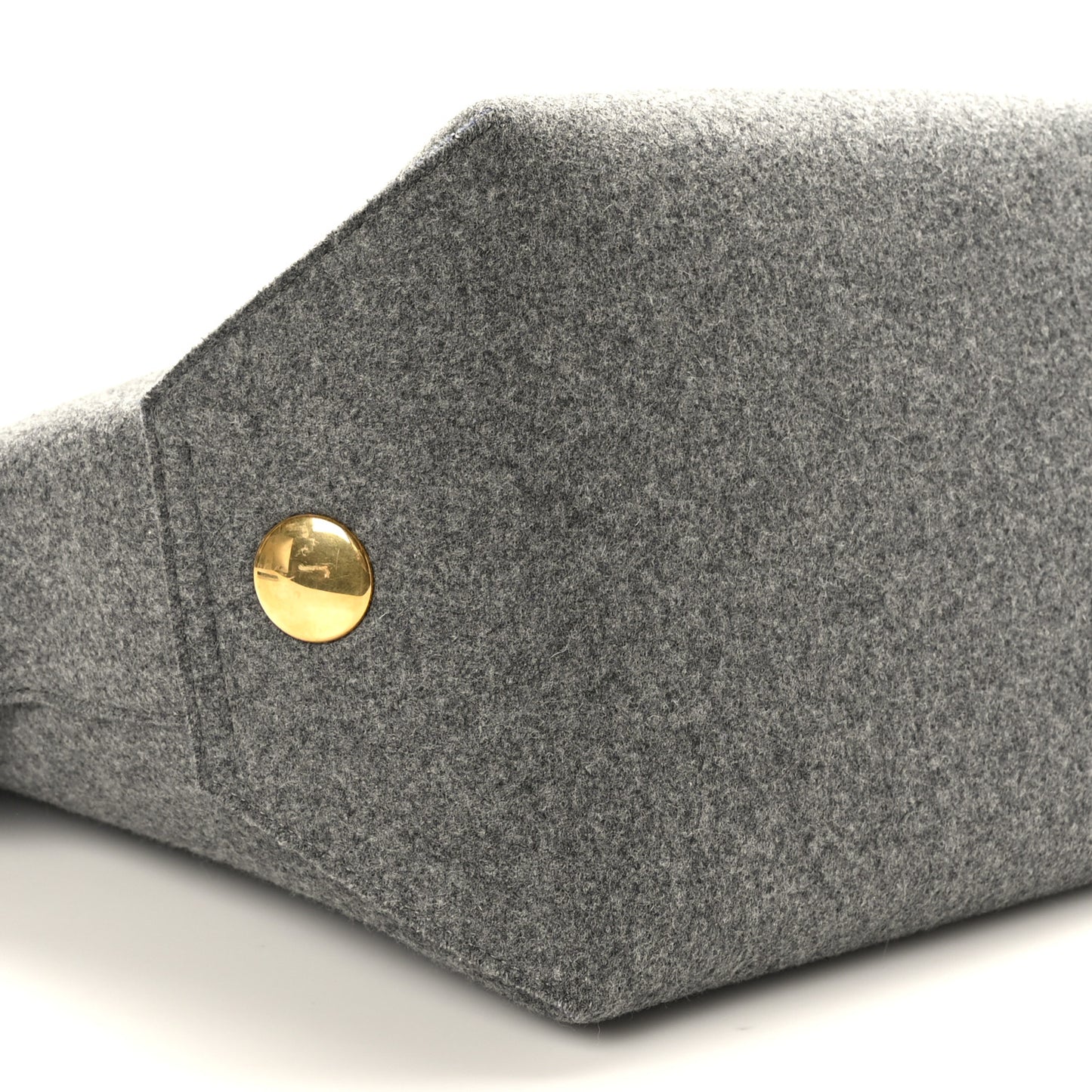 Wool Felt Orb Bag Grey