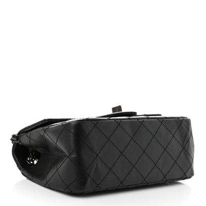 Chanel Aged Calfskin Quilted 2.55 Reissue Mini Flap So Black 4 of 10