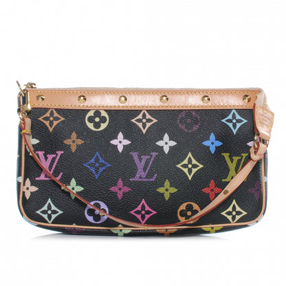 Louis Vuitton Monogram Multicolor Pochette Accessories Black 1 of 8