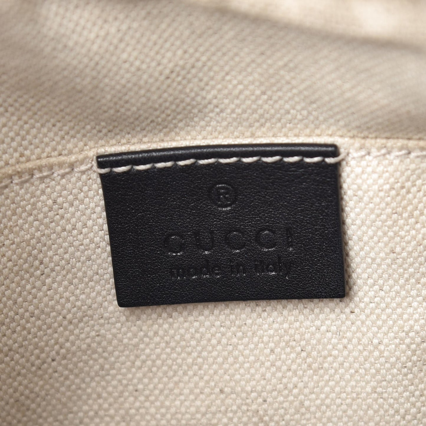 Guccissima Mini Bree Messenger Bag Black