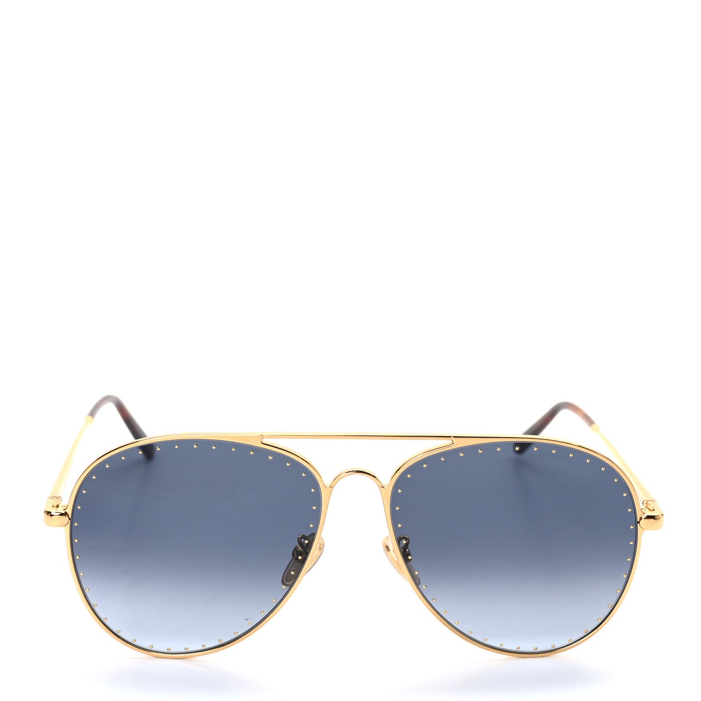 Metal LV Trunk Pilot Sunglasses Z1506U Blue