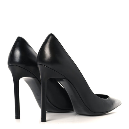 Saint Laurent Calfskin Zoe 105 Pumps 37 Black 5 of 9