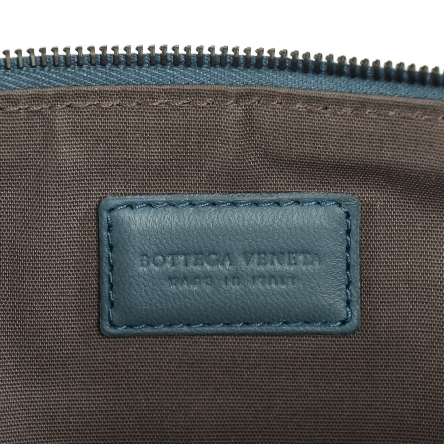 Nappa Intrecciato Fringe Pouch Krim