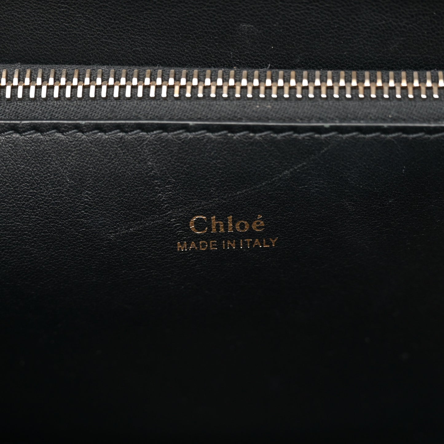 Grained Calfskin Small Edith Top Handle Bag Black