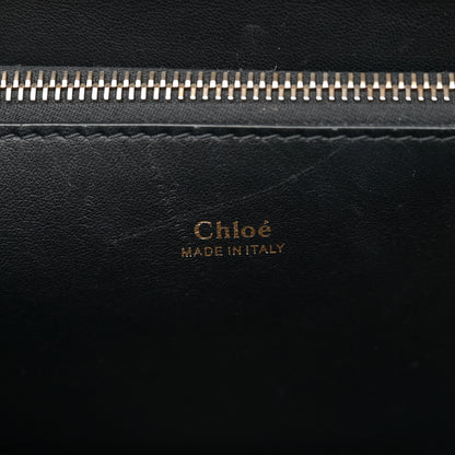 Chloe Grained Calfskin Small Edith Top Handle Bag Black 6 of 12