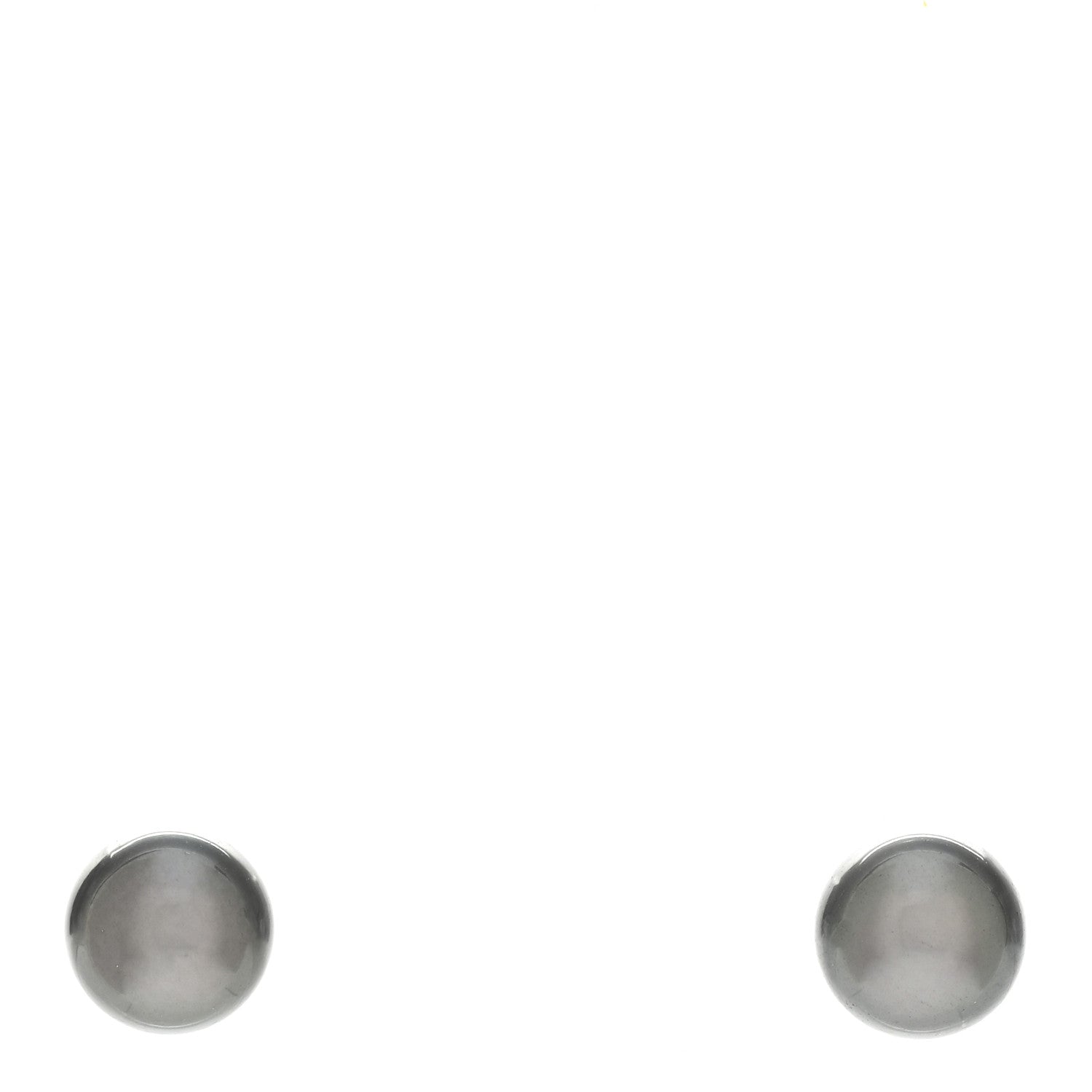 Mikimoto 18K White Gold Tahitian Pearl 8.5-9mm Stud Earrings 1 of 5