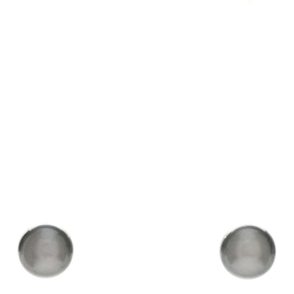 Mikimoto 18K White Gold Tahitian Pearl 8.5-9mm Stud Earrings 1 of 5