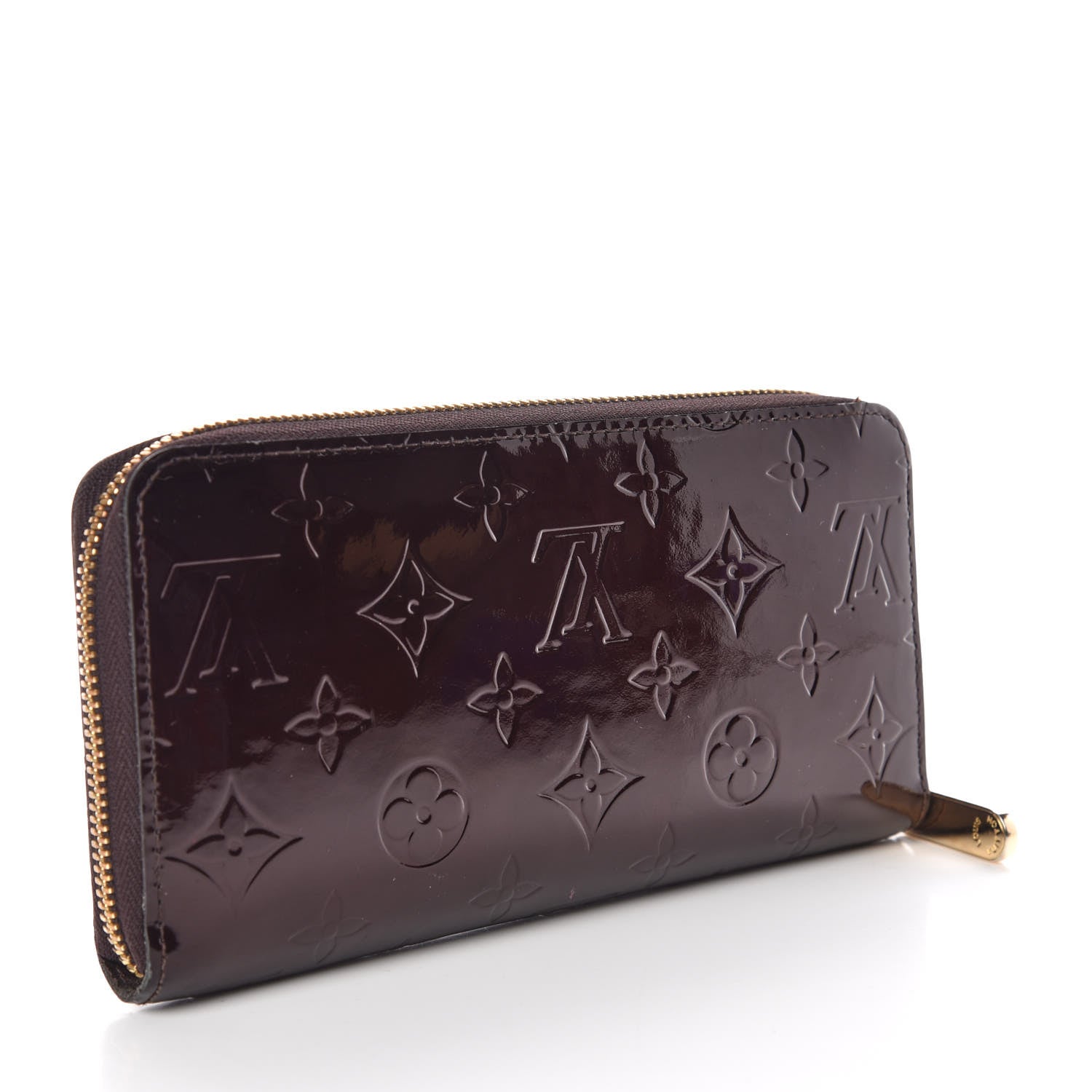 Louis Vuitton Vernis Zippy Wallet Amarante 3 of 10