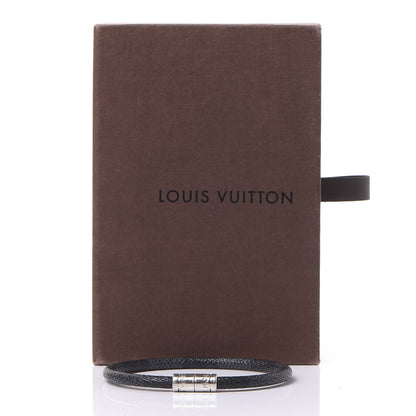 Louis Vuitton Damier Graphite Keep It Bracelet 19 5 of 5