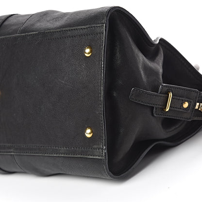 Saint Laurent Sheepskin Medium Cabas ChYc Black 12 of 16